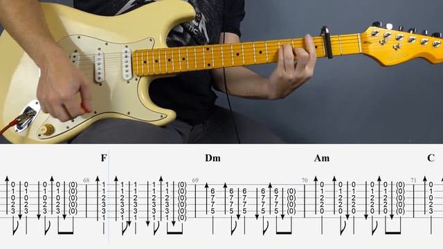 Audioslave - Be Yourself Cover (Табулатура) Guitar Tutorial TABS смотреть онлайн