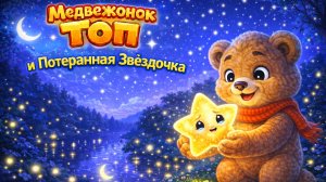 18 серия. Мишка топ и Потерянная звездочка. Восемнадцатая серия про Мишку Топу.