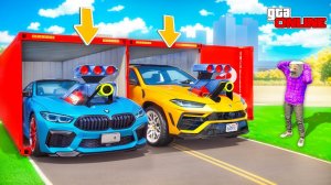 ОТКРЫЛИ КУЧУ ТУРБО-КОНТЕЙНЕРОВ С ТАЧКАМИ! ТУРБО БМВ ИЛИ ЛАМБА? БИТВА ЗА КОНТЕЙНЕРЫ В ГТА 5 ОНЛАЙН