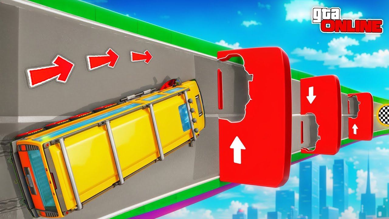 АДСКИЙ СКИЛЛ-ТЕСТ НА ЛИМУЗИНАХ В GTA 5  САМЫЙ ДЛИННЫЙ СКИЛЛ-ТЕСТ! ПАРКУР В ГТА 5 ОНЛАЙН