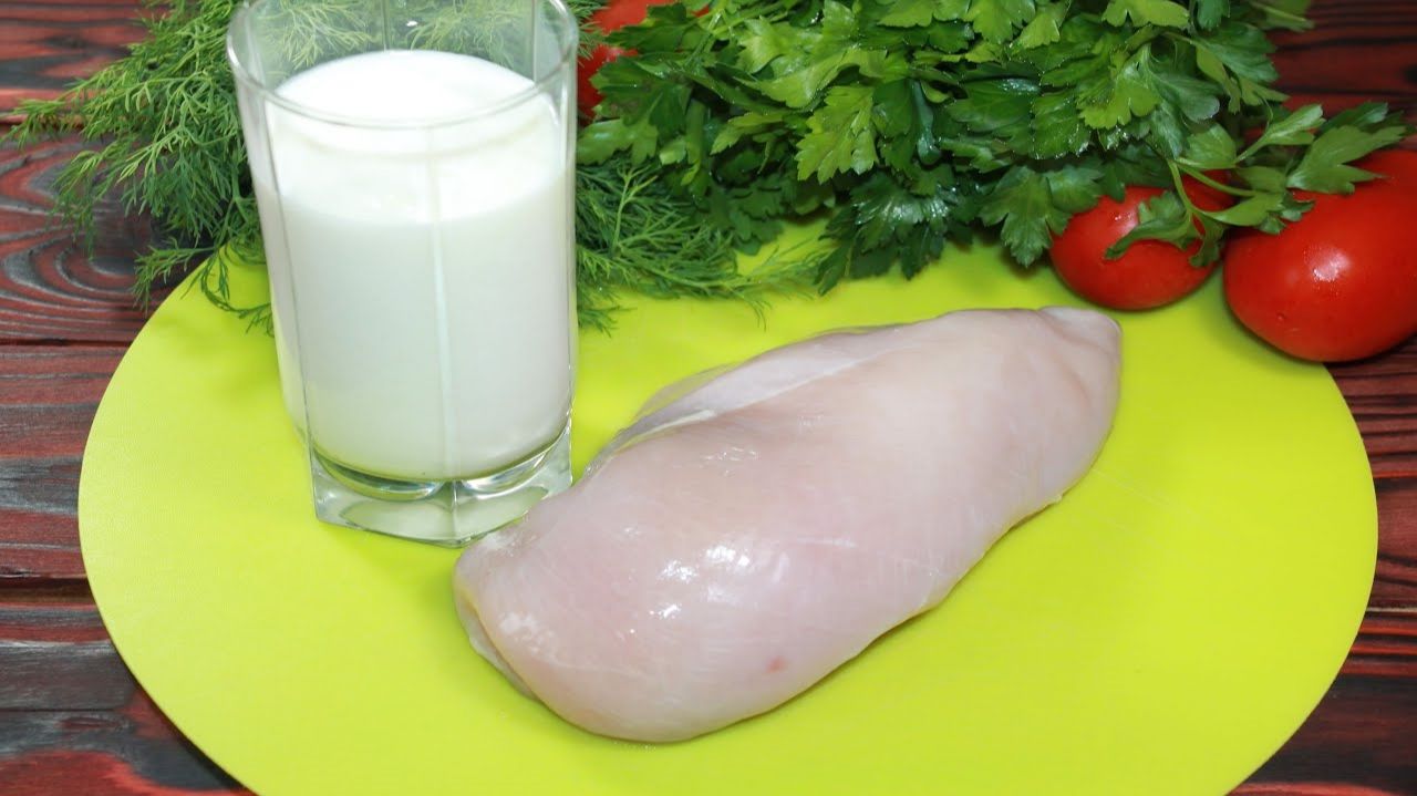 Куриная грудка и стакан кефира - вкусный УЖИН готов.Я даже на работу беру с собой, очень удобно. смотреть онлайн
