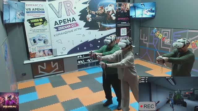 Запись стрима от 24.01.2026 г.  3 игрока  Команда из Путилково против Зомби  Часть 1