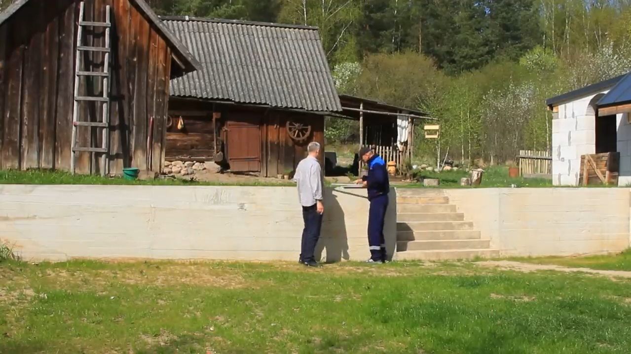 Лесной домик в деревне. Подготовка к новому проекту: замеры и расчеты. смотреть онлайн