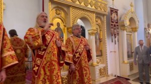 МИТРОПОЛИТ ИГНАТИЙ СОВЕРШИЛ БОЖЕСТВЕННУЮ ЛИТУРГИЮ В КИРИЛЛО-МЕФОДИЕВСКОМ ХРАМЕ ПРИ СГУ