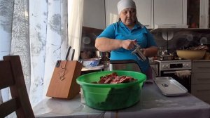КОЛБАСКА/Вечером запланируешь,утром все меняется/ переработка мяса в фарш/