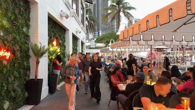 Даунтаун Майами 2026 прогулка от яхт на реке Майами🌴🌆⛵ смотреть онлайн