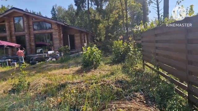 Дом из профилированного бруса естественной влажности спустя 3 года.Все пропало. Дом рухнул. смотреть онлайн
