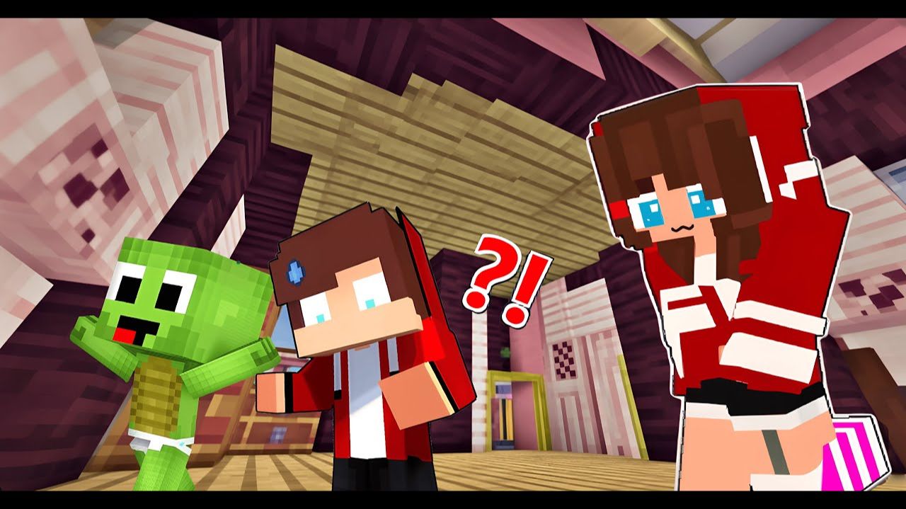 Майки и Джей Джей превратились в ДЕТЕЙ и разозлили СЕСТРУ Джей Джей! - Анимация для Майнкрафта смотреть онлайн