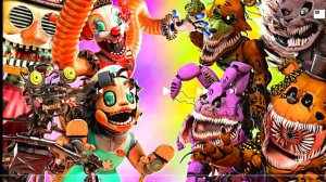 мультфильм fnaf драки