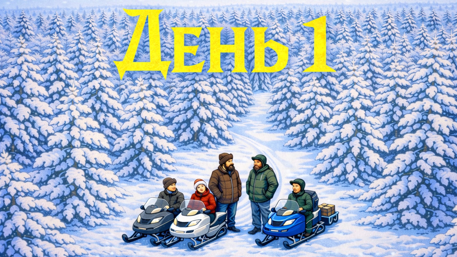 Зима. День 1 смотреть онлайн