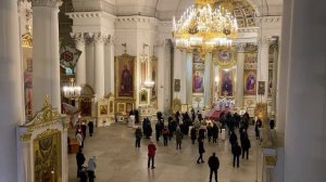 25.01.2026. Ранняя Литургия. Свято-Троицкий Измайловский собор Санкт-Петербурга.