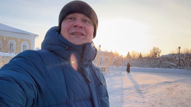 Дивеево в крещенские морозы.