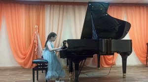 Кашкарова Милана, ДМШ №57, г.Прокопьевск, РНП "Во поле береза стояла"