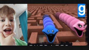 , Namix и захар crazy FNAF  скачал мод в Garis mod  лабиринт