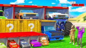 ОТКРЫЛИ КОНТЕЙНЕРЫ ВСЕХ РАЗМЕРОВ! ГИГАНТЫ ПРОТИВ МАЛЕНЬКИХ! БИТВА ЗА КОНТЕЙНЕРЫ В ГТА 5 ОНЛАЙН