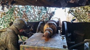 Российские артиллеристы рассказали о работе с пушкой М-46 по целям ВСУ