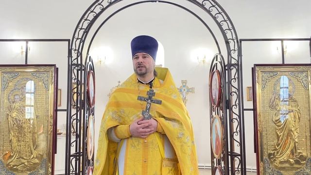 Проповедь в неделю 33-ю по Пятидесятнице .25.01.2026.Протоиерей Димитрий Нестеренко.