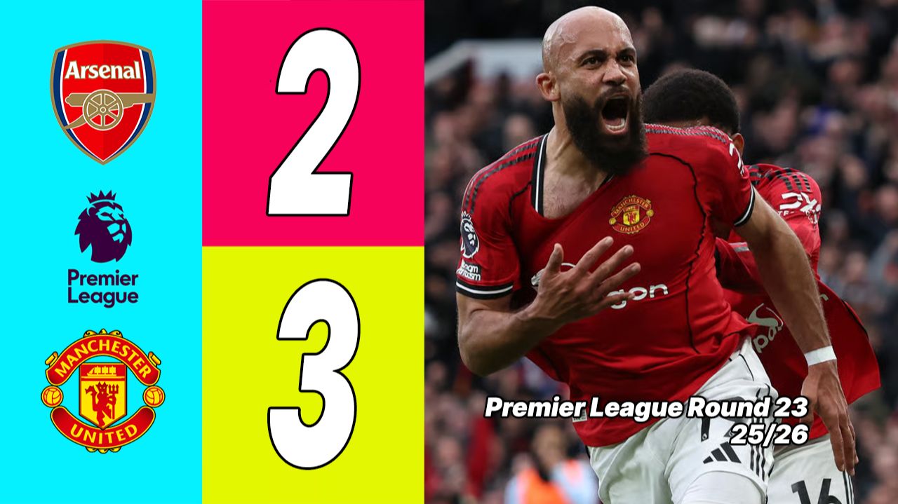 АРСЕНАЛ — МАНЧЕСТЕР ЮНАЙТЕД 2:3. ОБЗОР МАТЧА. АПЛ 25/26, ТУР 23. смотреть онлайн