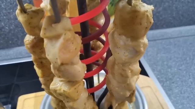 Как замариновать курицу для шашлыка. Очень вкусно получается смотреть онлайн