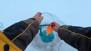 Рыбалка в январский дождь