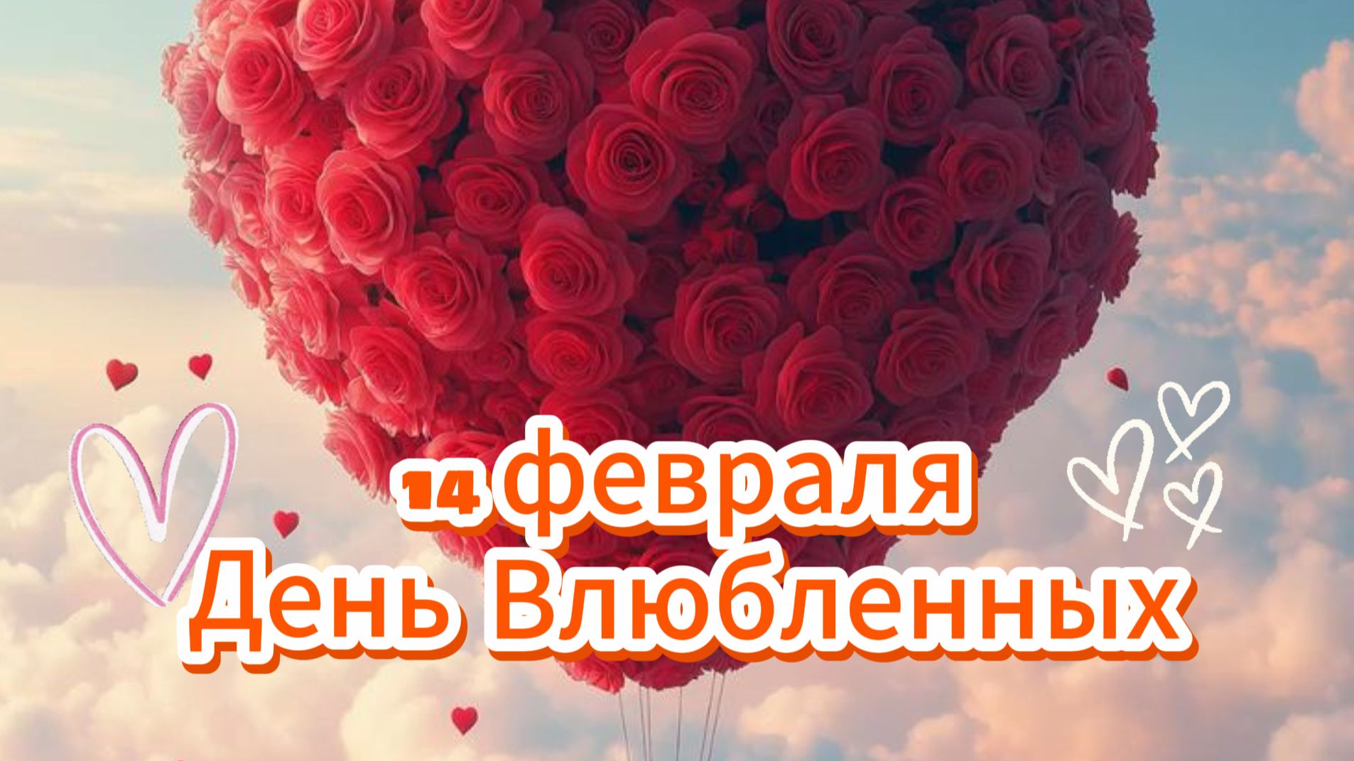 14 февраля День влюбленных 💕 Валентинки! смотреть онлайн