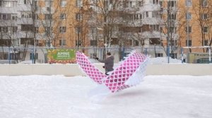 Фитнес с 6-ти метровой лентой Дракона на верёвке