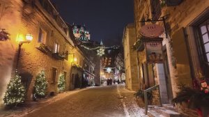 Прогулка по зимней стране чудес в Квебеке перед Новым годом❄️🎄