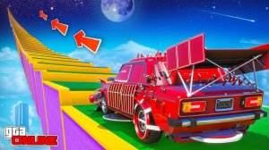 КАК ДАЛЕКО ЖИГУЛИ ИЗ АРЕНА-ВАР СМОГУТ ЗАБРАТЬСЯ ПО СТУПЕНЬКАМ ЛЕСТНИЦЫ В КОСМОС? ЭКСПЕРИМЕНТЫ ГТА 5