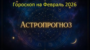 🌙 Гороскоп на февраль 2026 года для всех знаков зодиака