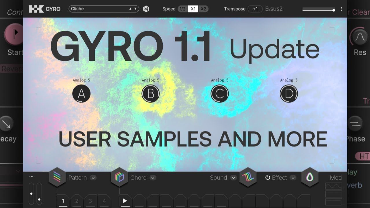 10K Audio Gyro v1.1 Update: User Samples, MIDI Out and More... смотреть онлайн