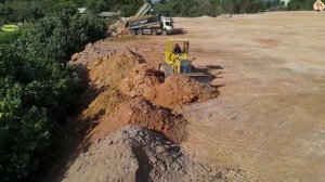 Строительство, засыпка , обзор на прошлый объект