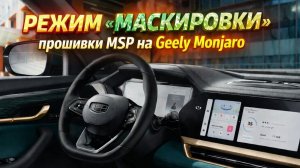 Как спрятать / скрыть приложения, прошивку MSP для прохождения ТО Джили Монжаро / Geely Monjaro