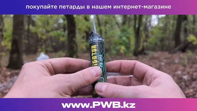 Петарды фитильные АЛЛИГАТОР - PB-003 РПК - 9гр. флеша, вспышка микс+ взрыв, упаковка 10шт смотреть онлайн