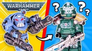 Лего Распаковка ПОДДЕЛЬНЫХ минифигурок LEGO WARHAMMER 40K...