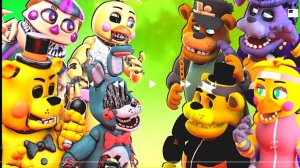 мультфильм fnaf драки