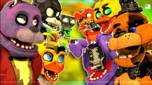 мультфильм fnaf драки