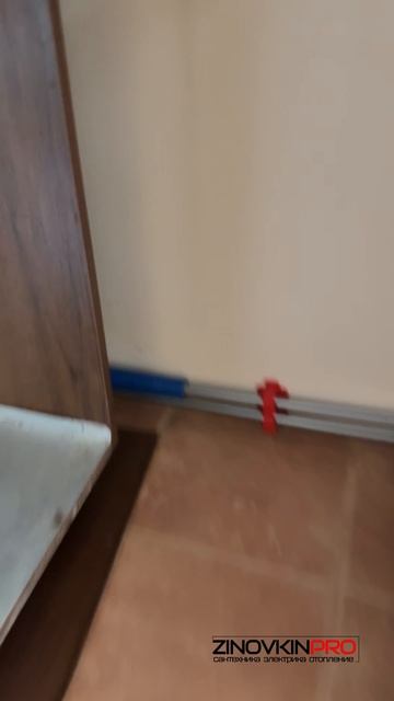 Монтаж отопления по плинтусу в жилой квартире Реутов