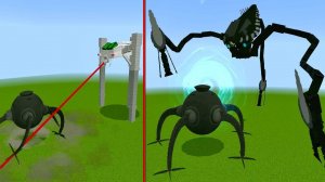 ОМНИДРОИД ПРОТИВ ТРИПОДОВ В МАЙНКРАФТ