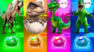 Coffin Dance Динозавры 299 уровень - Мультики про Динозавров | МУЛЬТФИЛЬМЫ ДИНОЗАВРЫ в Tiles Hop