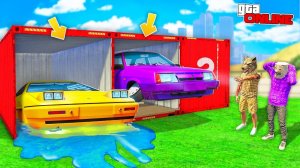 ПЛАВАЮЩАЯ ИЛИ ЛЕТАЮЩАЯ ТАЧКА ИЗ КОНТЕЙНЕРА? БИТВА ЗА КОНТЕЙНЕРЫ В ГТА 5 ОНЛАЙН