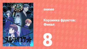 Корзинка фруктов. Финал 8 серия (аниме-сериал, 2021)