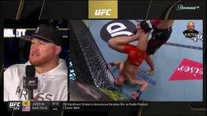 Джастин Гейджи — о бое с Пэдди Пимблеттом