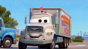 Пёстрые машинки мультик