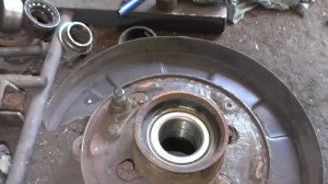 Замена подшипника задней ступицы Hyundai Tucson