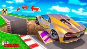 КАК ДАЛЕКО ЛЕТАЮЩАЯ БУГАТТИ СМОЖЕТ ПЕРЕПРЫГНУТЬ ОГРОМНУЮ ЯМУ? ЭКСПЕРИМЕНТЫ ГТА 5