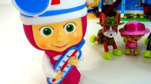 Маша Доктор и Щенячий Патруль - мультики для малышей с игрушками "Маша и Медведь" "Щенячий Патруль"