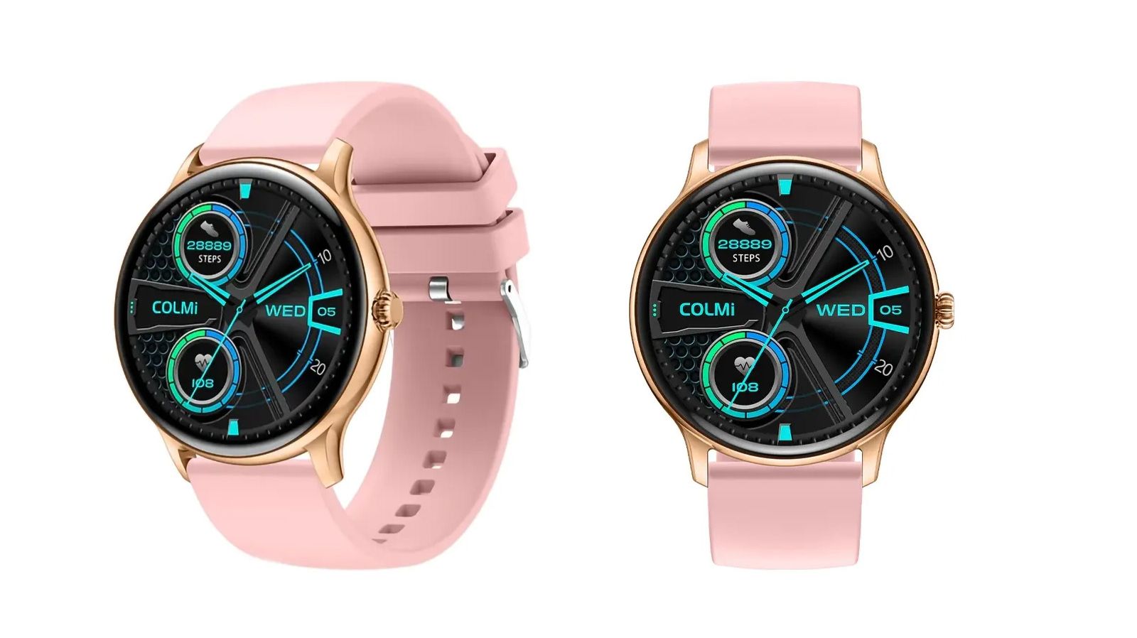 Умные женские часы с круглым дисплеем и магнитной USB зарядкой смотреть онлайн