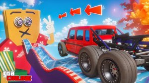 ЛЕДЯНОЙ СПУСК ПРЯМО В ДЖЕЛА! СПУСК БЕЗ ТОРМОЗОВ В ГТА 5! СПУСК В ГТА 5 ОНЛАЙН