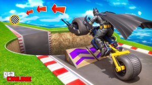 КАК ДАЛЕКО СУПЕРГЕРОИ СМОГУТ ПЕРЕПРЫГНУТЬ ОГРОМНУЮ ЯМУ? ЭКСПЕРИМЕНТЫ ГТА 5