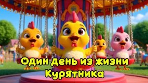 Один день из жизни курятника. Мультик. Смотреть. Детям